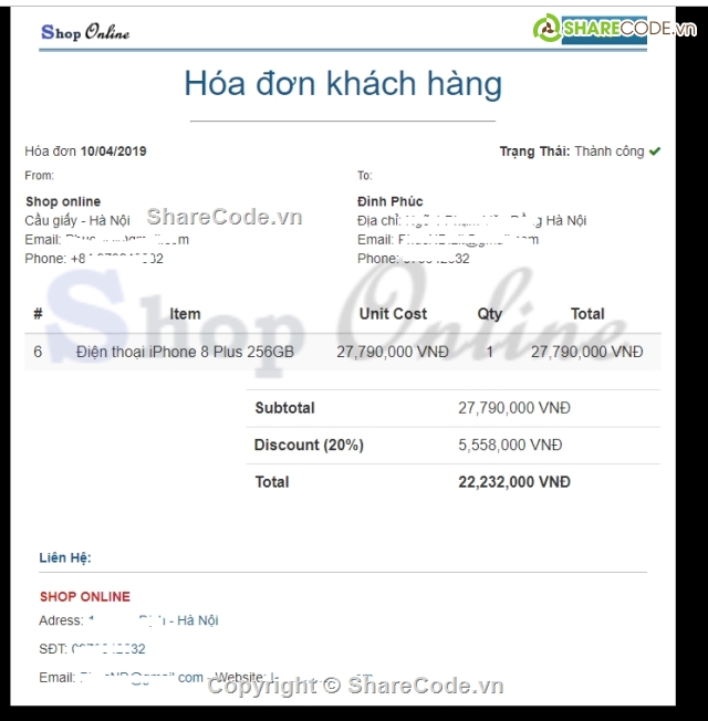 MVC Asp.Net,shopOnline,online shopping,shop di động,Web shop di động,Web shop bán hàng