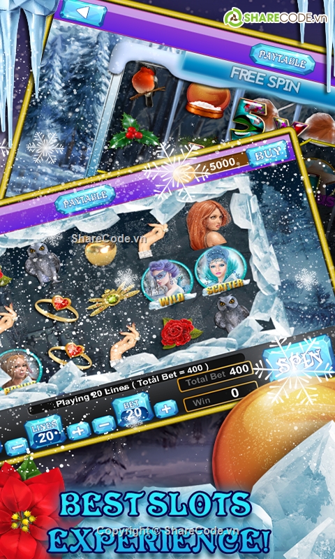 Unity,slot machine unity,slot unity,source code slot machine unity,Winter Magic,Winter Magic Slots