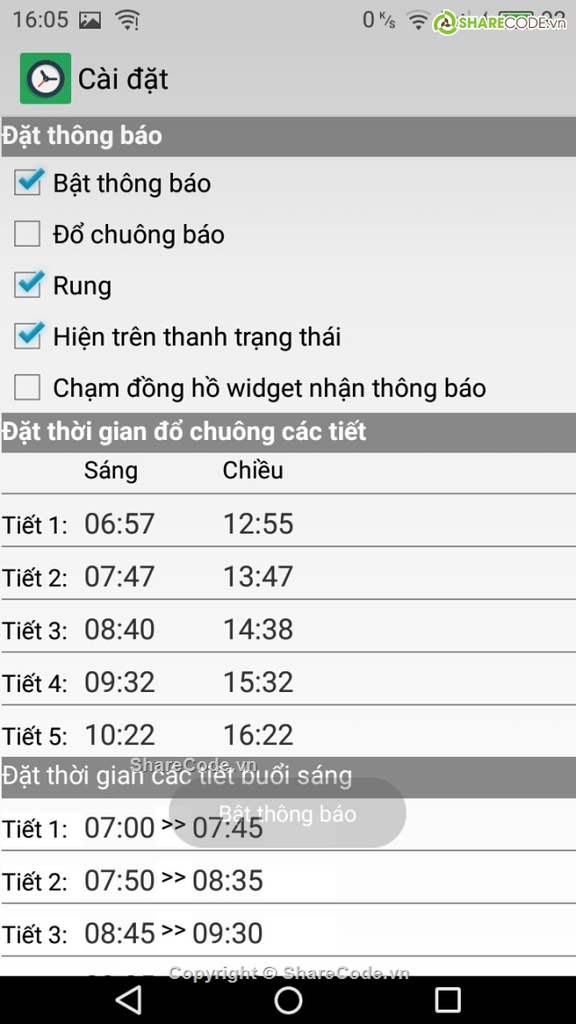 android studio,school timetable deluxe,thời khóa biểu,thời khóa biểu android,code android