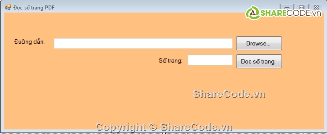 Ứng dụng đọc số trang pdf,Dò số trang trên file PDF,xử lý file PDF