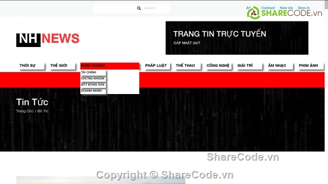 website tin tức đẹp,Web Tin tức Laravel,web tin tức,source code web tin tức