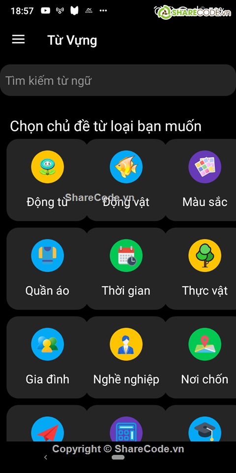 code ứng dụng học tiếng anh,app tiếng anh,ứng dụng học tiếng anh trên android,English Handbook,Sổ tay tiếng anh