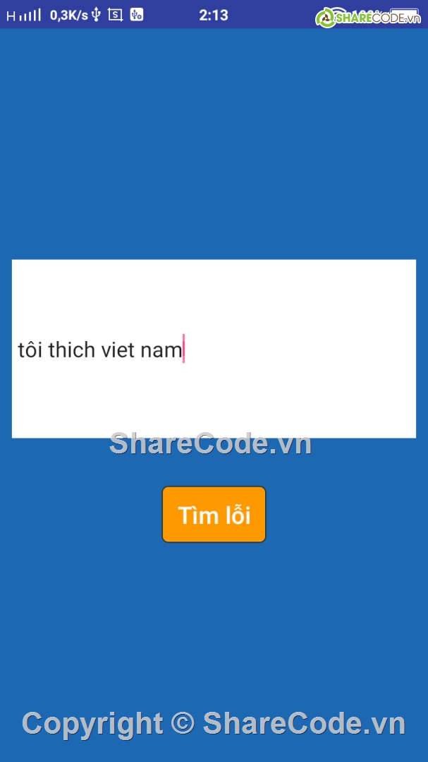 sửa lỗi chính tả,ứng dụng android,tìm và sửa lỗi chính tả,spelling correction