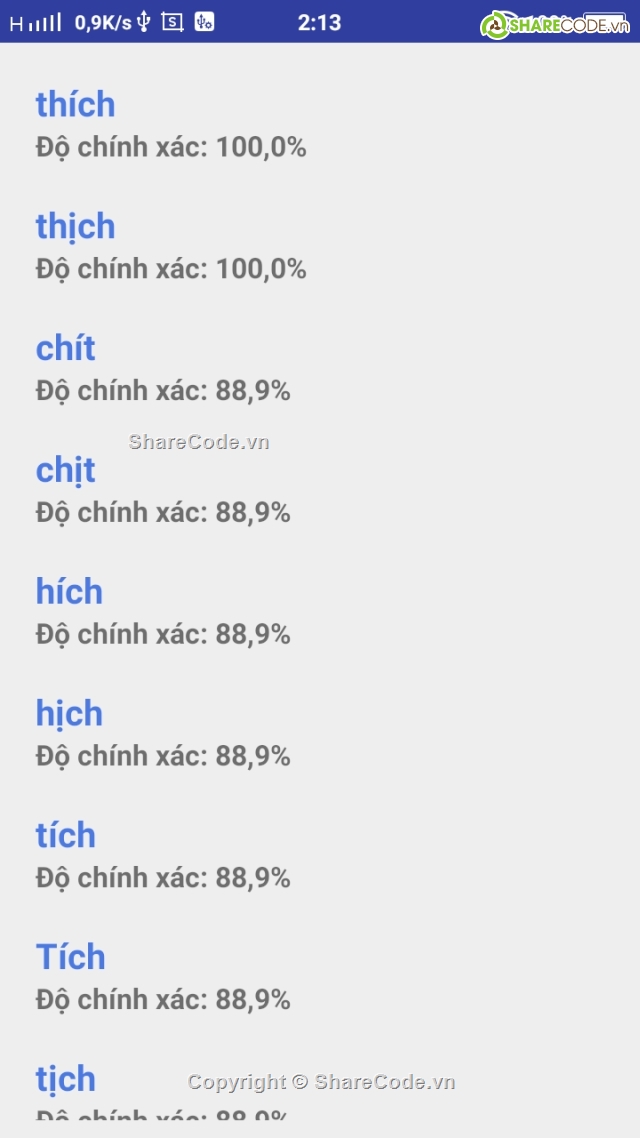 sửa lỗi chính tả,ứng dụng android,tìm và sửa lỗi chính tả,spelling correction