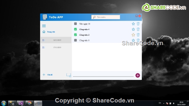 lập trình c#,Ứng dụng c#,Ứng dụng Todo C#,Todo C#,Phần mềm c#,Phần mềm quản lý c#