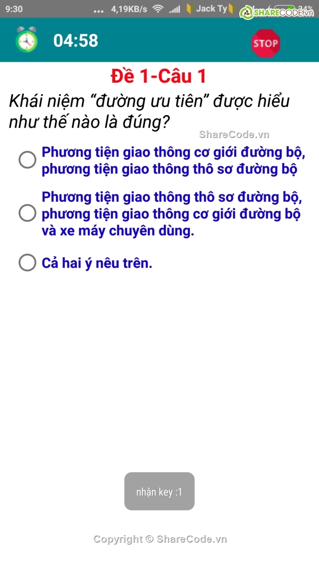 trắc nghiệm online,Sever PHP cho android,full code trắc nghiệm,thi bằng lái xe,ứng dụng trắc nghiêm,bằng lái xe android