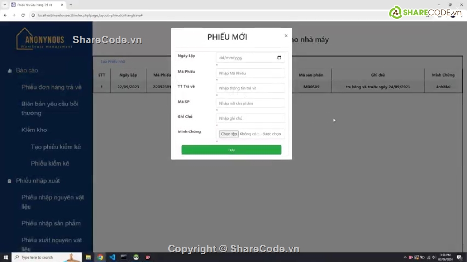 Đồ án quản lý kho bằng php tích hợp mã qr code,đồ án tốt nghiệp quản lý kho full báo cáo ppt,đồ án tốt nghiệp quản lý warehouse php word ppt