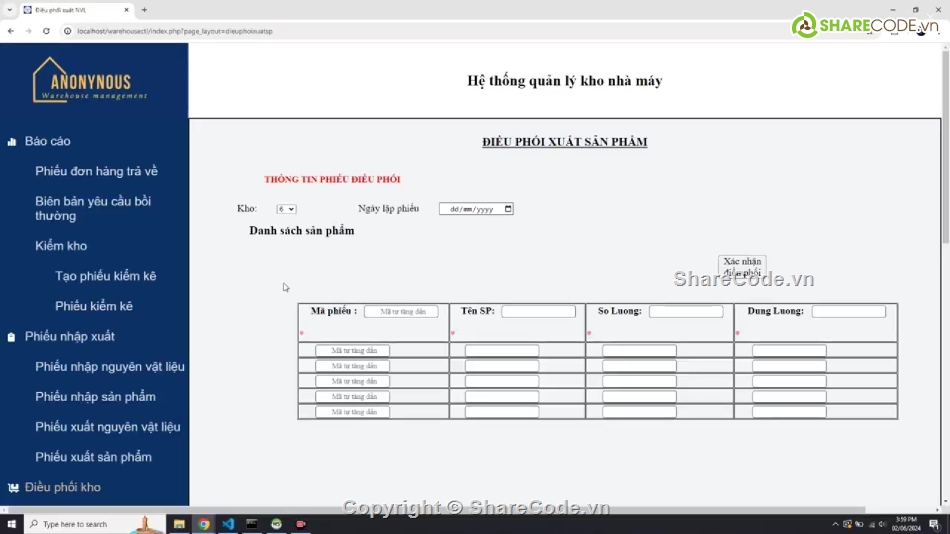 Đồ án quản lý kho bằng php tích hợp mã qr code,đồ án tốt nghiệp quản lý kho full báo cáo ppt,đồ án tốt nghiệp quản lý warehouse php word ppt