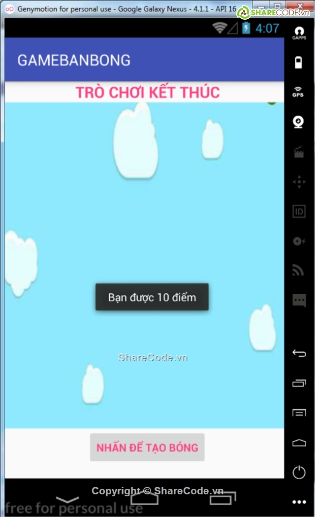 game android ban bong,ban bong android studio,code game android studio free,GameBulble,game bắn bóng