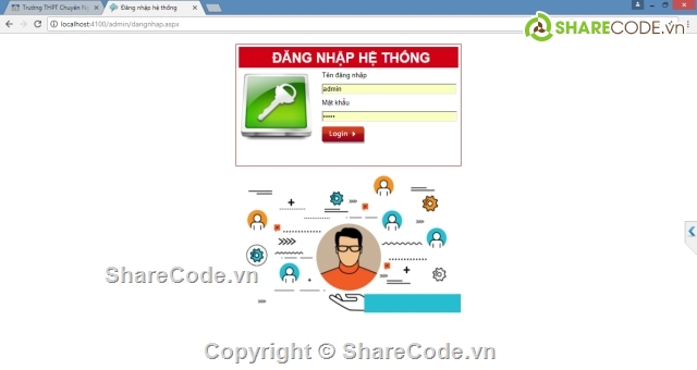 code web truong hoc,code web asp.net,code web trường học,website trường học