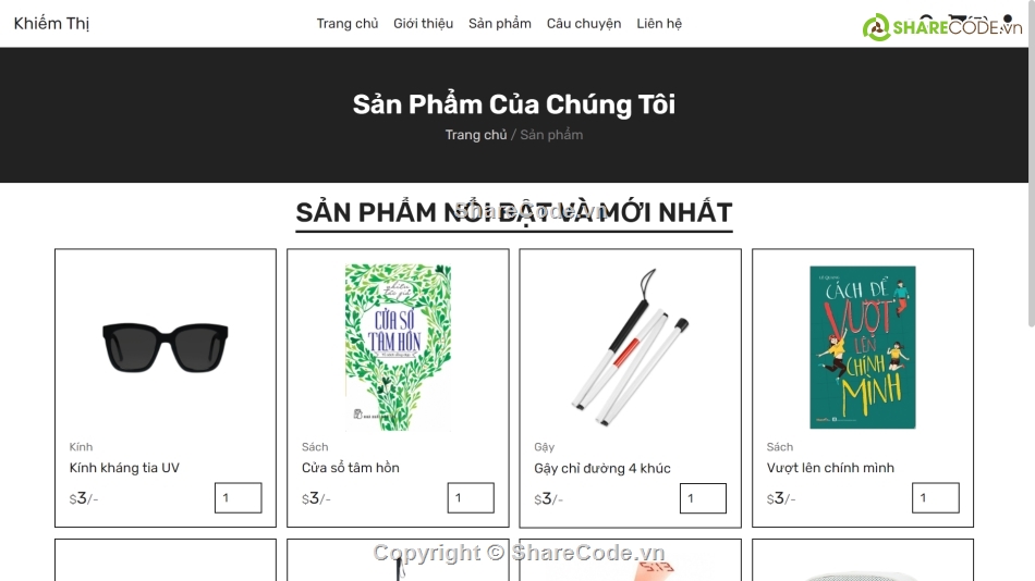 website bán hàng,code web bán mắt kính người mù php,web php,full báo cáo,code website bán hàng,php thuần