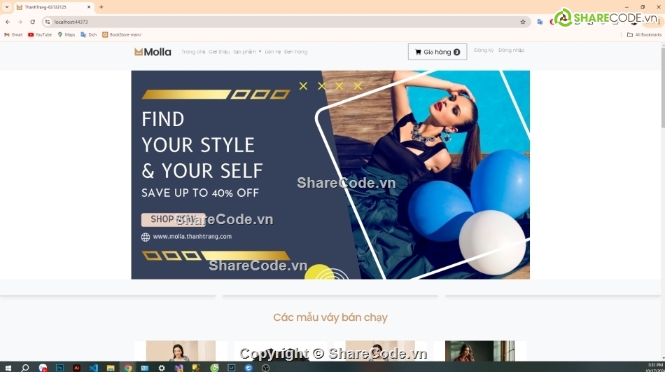 web bán quần áo,full chức năng bán hàng,full code bán quần áo thời trang,code bán áo quần