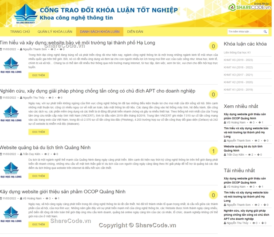web diễn đàn,code diễn đàn,code web diễn đàn,khóa luận tốt nghiệp,khóa luận tốt nghiệp công nghệ thông tin