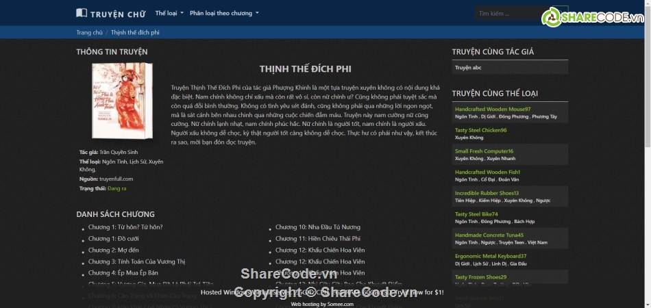 web truyện,code đồ án,NET,code web ASP,Source code Website,code đọc truyện
