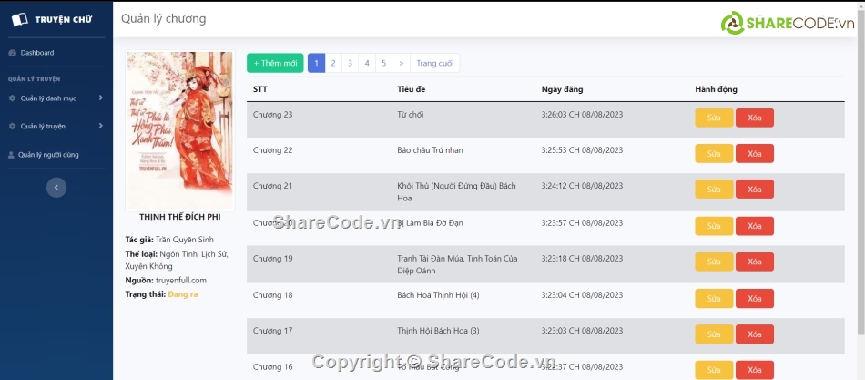 web truyện,code đồ án,NET,code web ASP,Source code Website,code đọc truyện