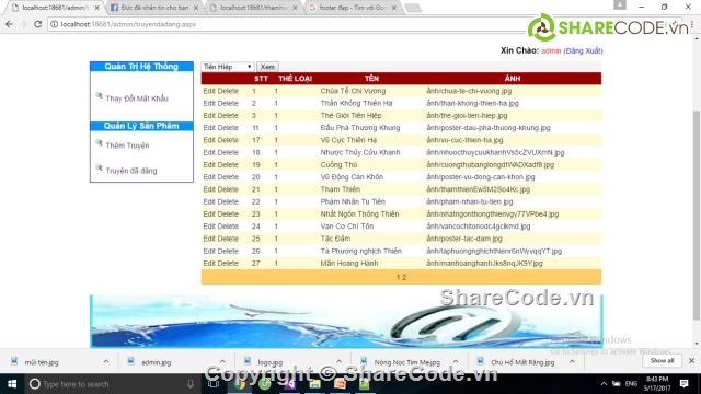 share code web truyện,code web truyện đọc,web truyện tiểu thuyết,web đọc truyện,đồ án web asp.net,web đọc truyện online