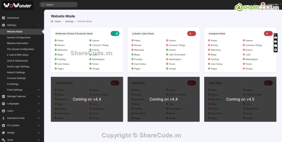 Source code web,social network,facebook clone,mạng xã hội,mxh,code mang xa hoi