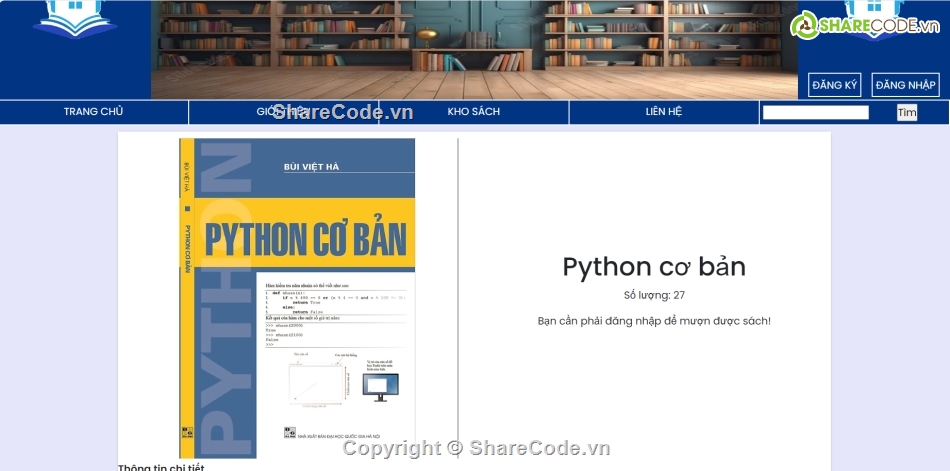 Source code web,web quản lý thư viện,web quản lý,code web,web thư viện