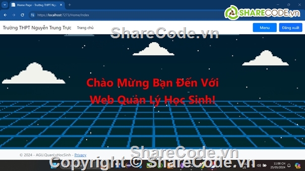 ASP.Net,code web,báo cáo,Quản lý học sinh