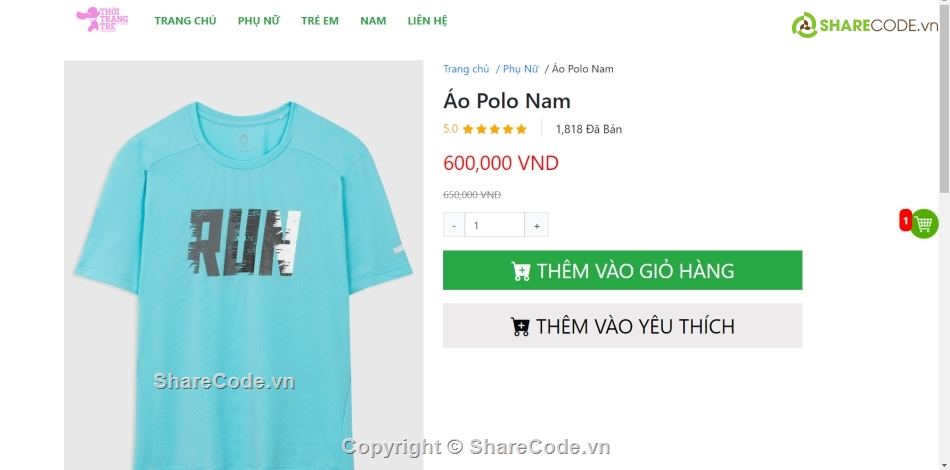 Source code web quần áo,code PHP thời trang,web shop thời trang,code web thời trang