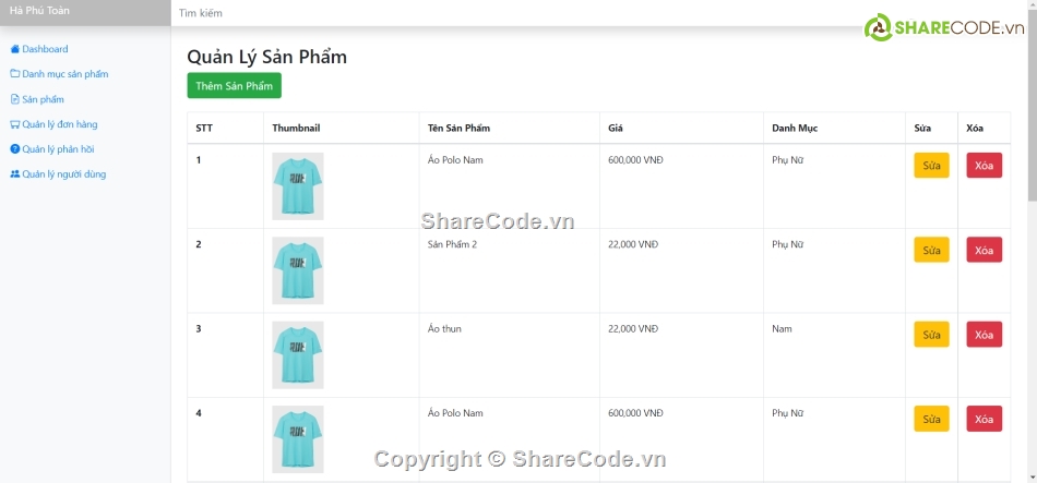 Source code web quần áo,code PHP thời trang,web shop thời trang,code web thời trang