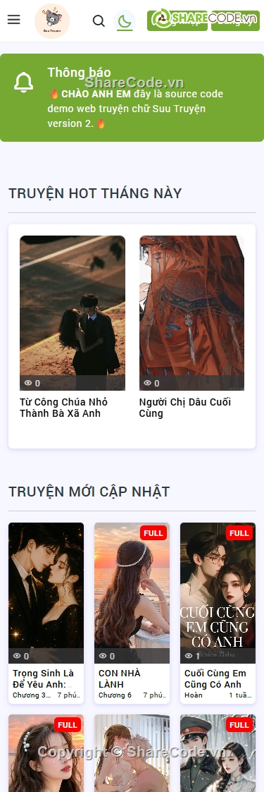 Laravel,web truyện,source code truyện,đọc truyện onilne,web crawl