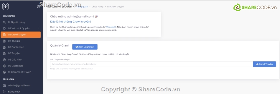 Laravel,web truyện,source code truyện,đọc truyện onilne,web crawl