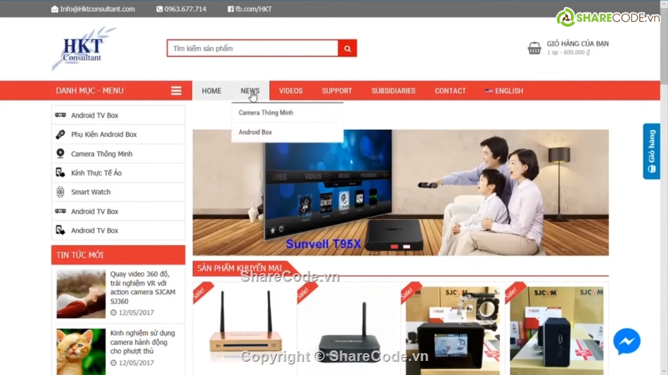 Website bán hàng,Source code Website,Web điện máy,code bán hàng