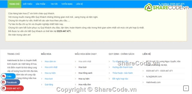 code bán hàng wordpress,web bán hàng bằng wordpress,code web bán hoa,code web cửa hàng hoa,website bán hoa