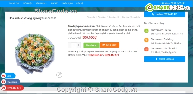 code bán hàng wordpress,web bán hàng bằng wordpress,code web bán hoa,code web cửa hàng hoa,website bán hoa