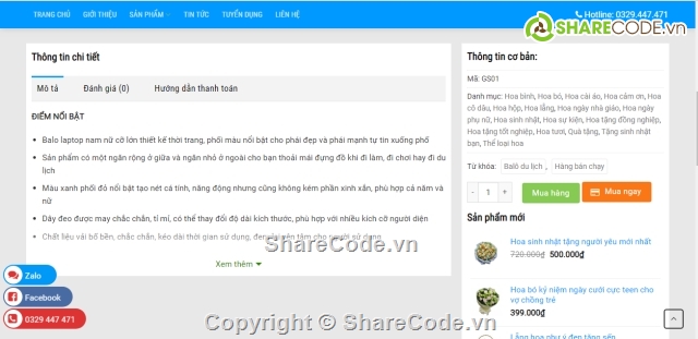 code bán hàng wordpress,web bán hàng bằng wordpress,code web bán hoa,code web cửa hàng hoa,website bán hoa