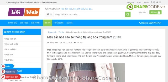 code bán hàng wordpress,web bán hàng bằng wordpress,code web bán hoa,code web cửa hàng hoa,website bán hoa