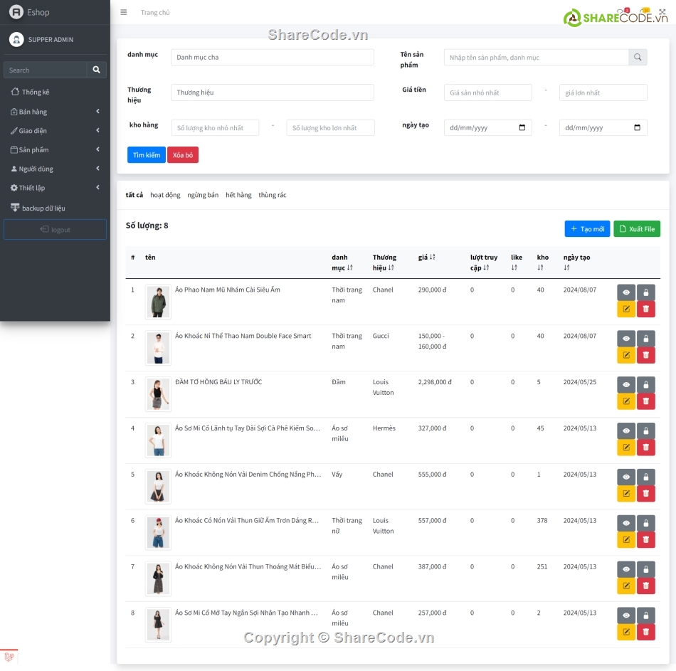 code bán áo quần,web bán quần áo,code web quần áo,php mysql,source website quần áo,đồ án php