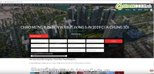 source code,web bất động sản,web wordpress,code web,website wordpress,source code website bất động sản
