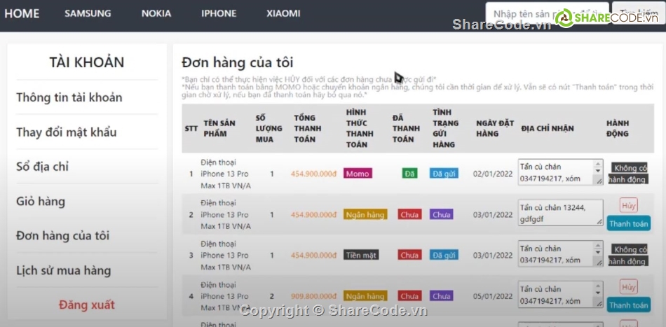 source code website bán điện thoại,code website bán điện thoại,đồ án web bán điện thoại php,web bán điện thoại php mvc,code web điện thoại php,code web bán điện thoại bằng php