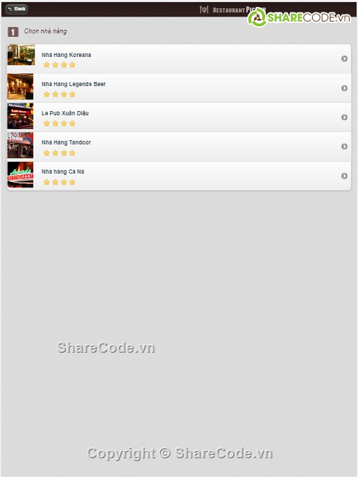 code nha hang,web nha hang,web nha hang cuc dep,jQuery Mobile