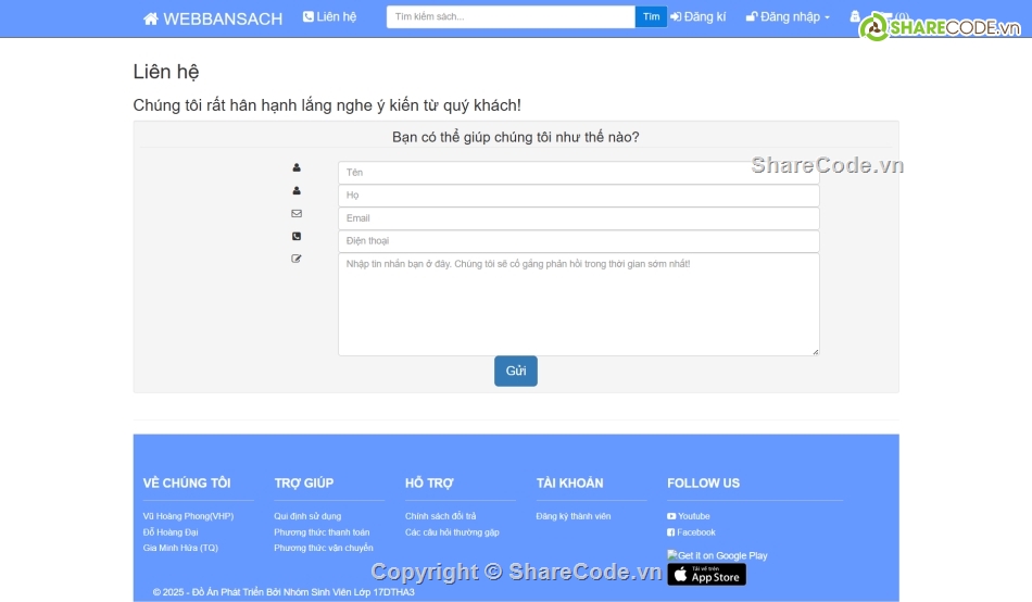 web bán sách,website mua bán sách,Full code web bán sách online,MVC,website asp.net,SQL