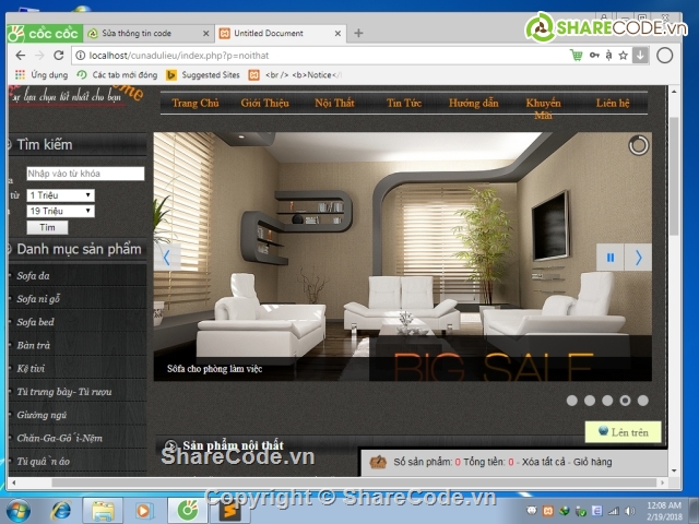 code web noi that php,web trang tri,website bán hàng,website nội thất,code nội thất,Share source website bán hàng nội thất Đồ Gỗ
