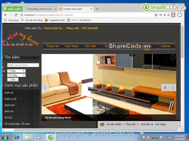 code web noi that php,web trang tri,website bán hàng,website nội thất,code nội thất,Share source website bán hàng nội thất Đồ Gỗ