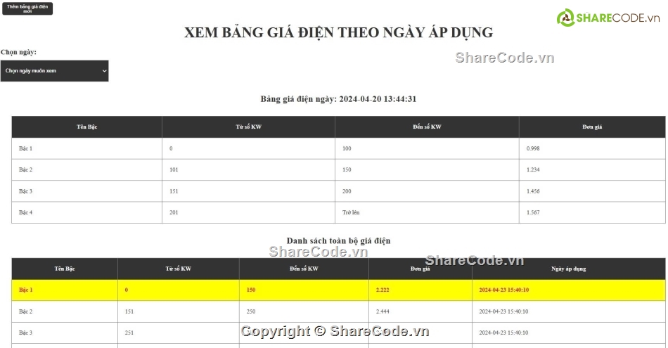 quản lý hóa đơn điện,quản lý tiền điện,source code hóa đơn,web quản lý,code tiền điện,Source website