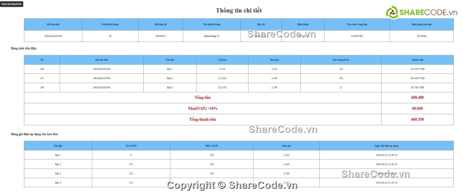 quản lý hóa đơn điện,quản lý tiền điện,source code hóa đơn,web quản lý,code tiền điện,Source website
