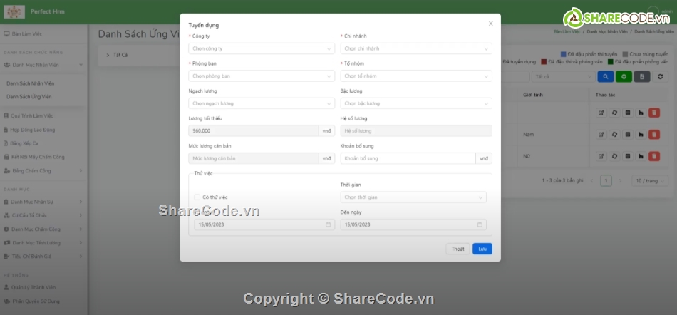 Quản lý nhân sự,đồ án quản lý nhân sự,source code web bao cao,code de hieu           va de hiểu nhất
