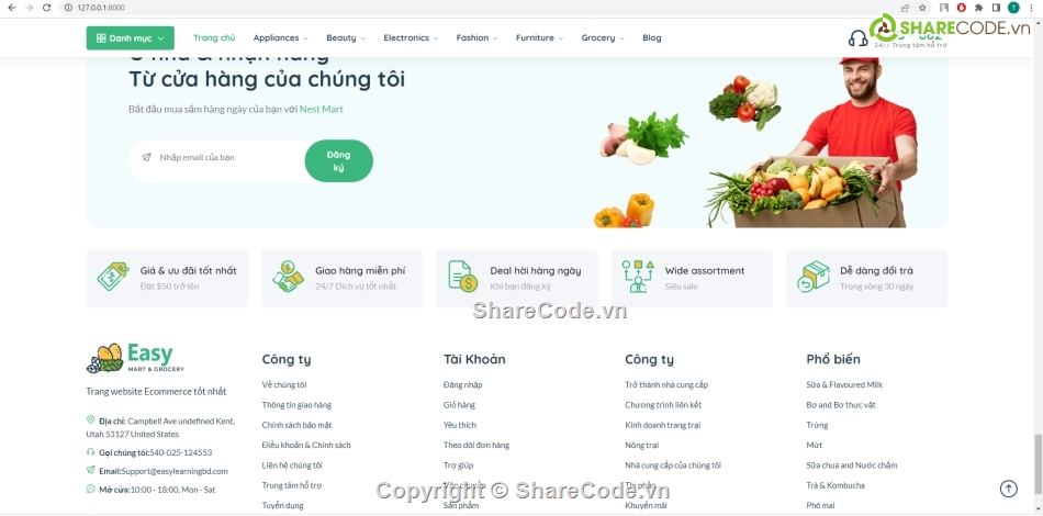 website thương mại điện tử,source code web bán hàng,code web php Laravel 9 bán hàn