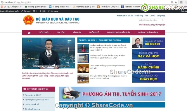 wordpress,cổng thông tin,điện tử,cổng thông tin điện tử,Bộ giáo dục,website bộ giáo dục