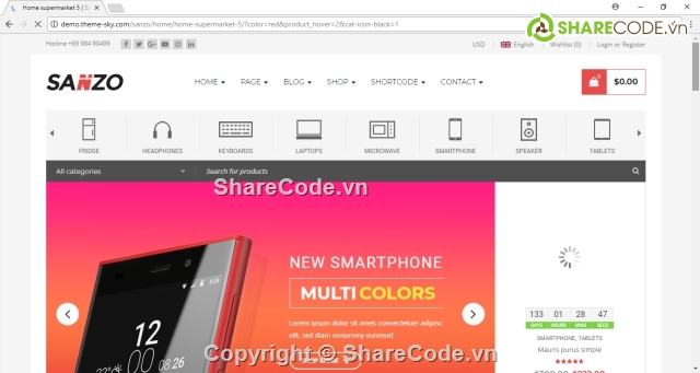 website sanzo,wordpress,theme wordpress,website thương mại điện tử,code thương mại điện tử,share code thương mại điện tử
