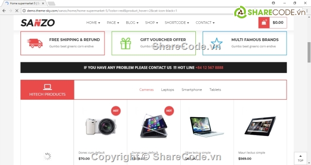 website sanzo,wordpress,theme wordpress,website thương mại điện tử,code thương mại điện tử,share code thương mại điện tử