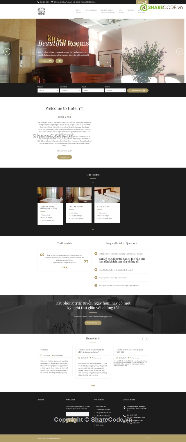 full code web khách sạn,Soho Hotel,đặt phòng khách sạn,website giới thiệu khách sạn