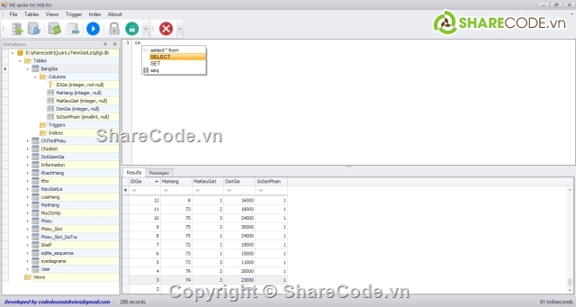 xây dựng hệ quản trị csdl sqlite,hệ quản trị csdl,hệ quản trị sqlite,hệ quản trị SQLite