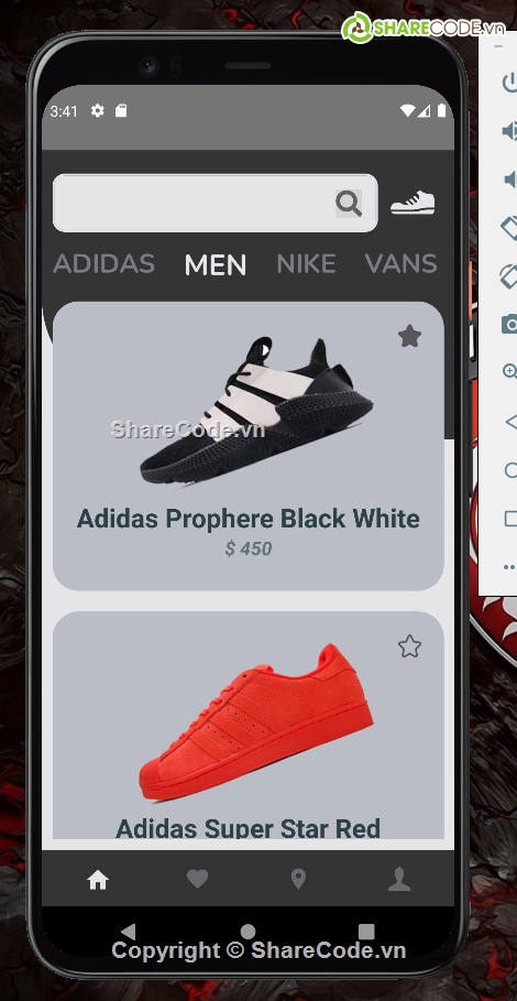 app bán giày,code app bán giày,source app bán giày,app bán giày react native,demo app bán giày