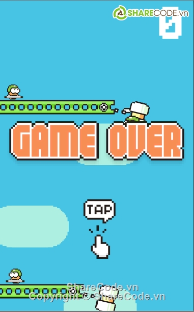 Source game Swing Copters,Swing Copters clone,source code game,Swing Copters